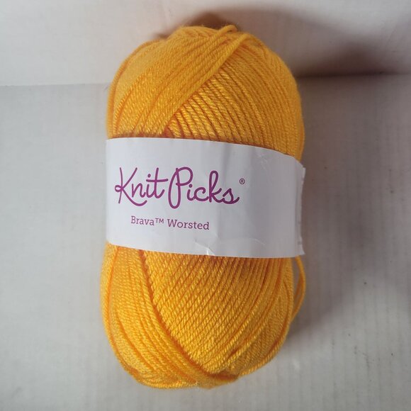 4 Skeins Knit Pick Brava Worsted Weight Acrylic Yarn - Picture 2 of 10